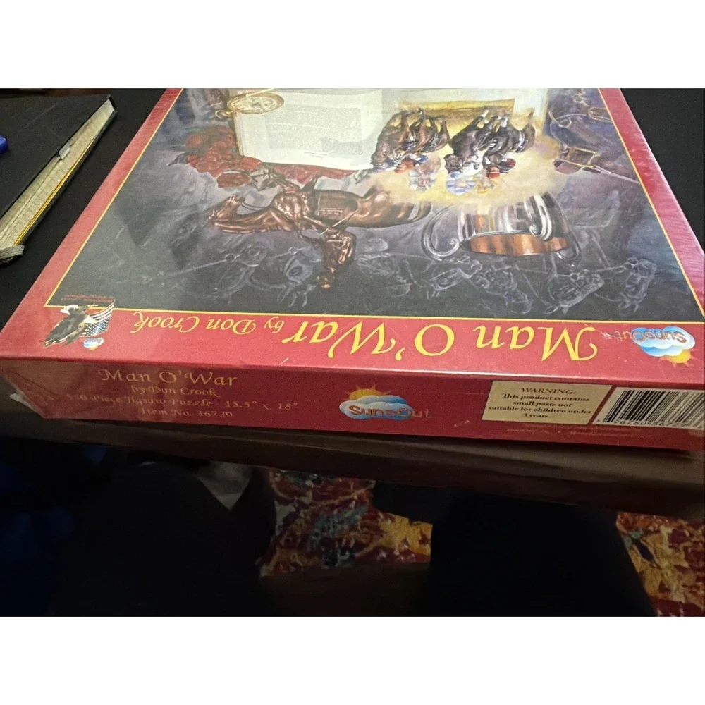 Suns Out Man O'War By Don Crook 550 Piece Puzzle